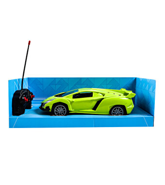1:16 Ölçekli Uzaktan Kumandalı Şarjlı Ferrari Yeşil