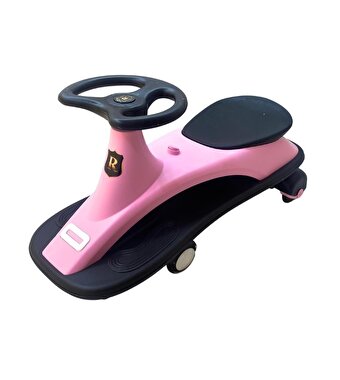 Sesli ve Işıklı Royal Swing Car Pembe