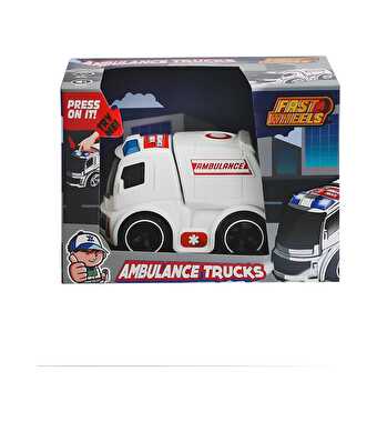 Sesli ve Işıklı Ambulans 22 Cm