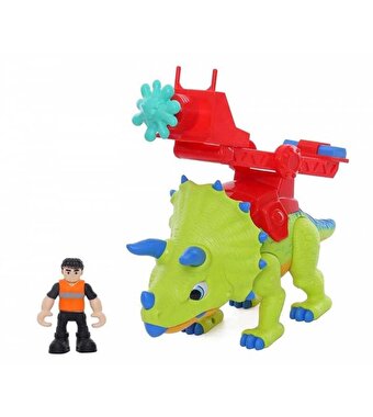 Triceratops Sesli Dino Troop Çocuk Oyun Seti