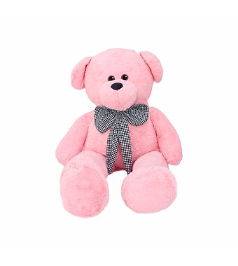 Büyük Kurdeleli Pembe Peluş 150 cm