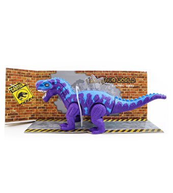 Işıklı Sesli Mor-Mavi Dinozor