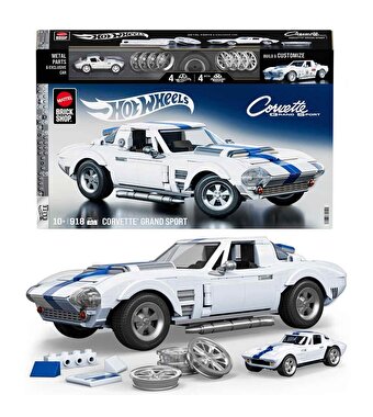 Hot Wheels Elite Serisi Corvette Grand Sport Araba 918 Parça JGR31