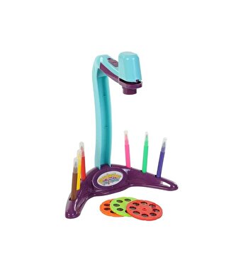 Projektörlü Kalemli Eğitim Seti Mor