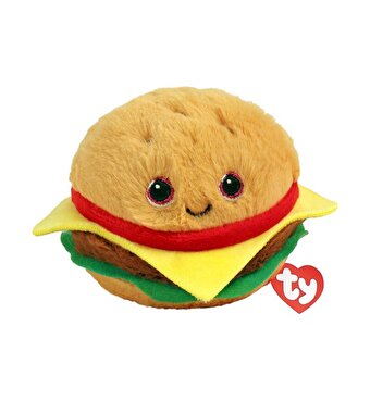 TY Beanie Bouncers Hamburger Buns 7 Cm