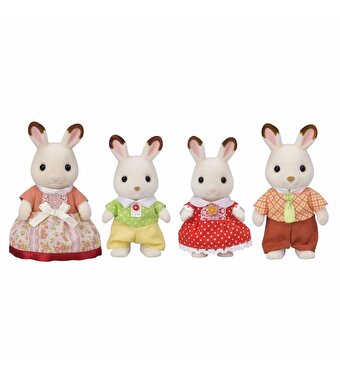 Sylvanian Families Çikolata Kulaklı Tavşan Ailesi