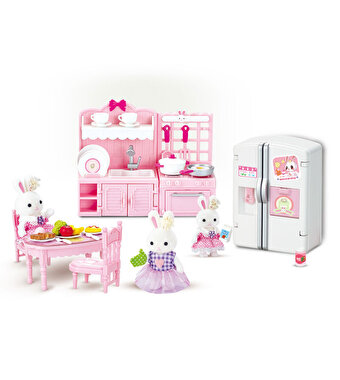 Bay Dreamy Mini Tavşan Büyük Mutfak Oyun Seti