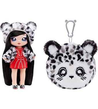 Na! Na! Na! Surprise 2 in 1 Cozy Leona White Kar Leoparlı Sürpriz Bebeği