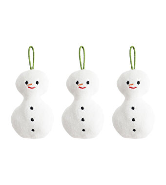 3'lü Set Kardan Adam 10 Cm