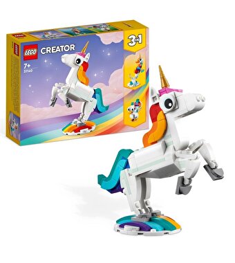 LEGO Creatör 3’ü 1 arada Sihirli Tek Boynuzlu At 31140