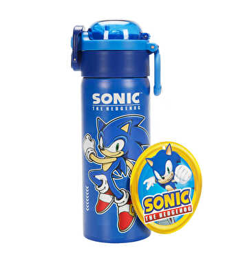 Sonic Desenli Çelik Matara 600 Ml