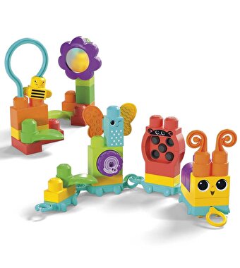 Mega Bloks Hareketli Duyusal Gelişim Tırtılı HKN44