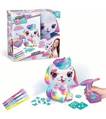 Airbrush Plush Peluş Puppy