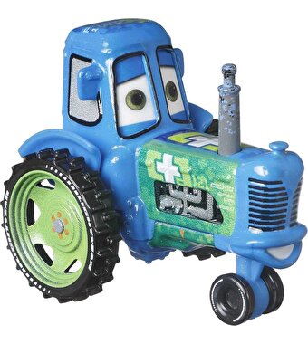 Cars 3 Tekli̇ Karakter Araçlar Clutch Aid Racing Tractor GRR83