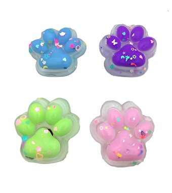 Işıklı Şeffaf Pati Squishy