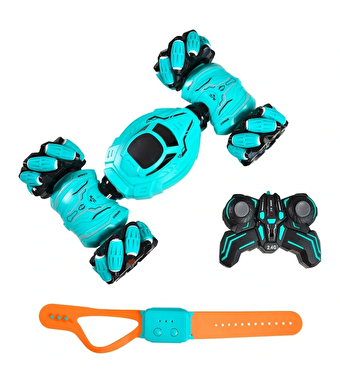 Şarjlı Koldan Kumandalı Driftli Araba Yeşil