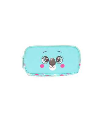 Kaukko Kids 3 Bölmeli Cute Face Koala Kalem Çantası