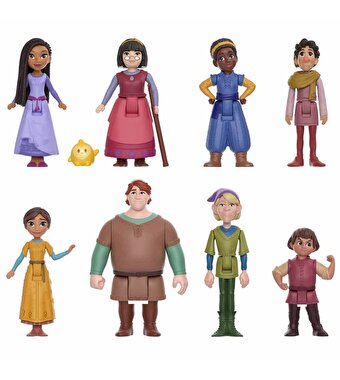 Disney Wish The Teens Mini Karakter Seti HPX36