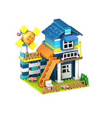 Rüzgâr Türbinli Kasaba Evi 140 Parça