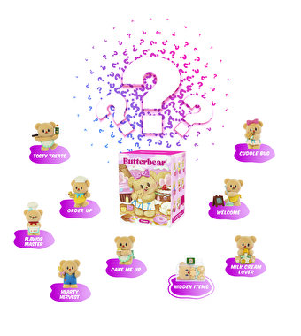 Butterbear My Buttery Serisi Sürpriz Paket Koleksiyon Figürü