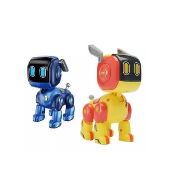 Sesli ve Işıklı Dokunmatik Robot Köpek