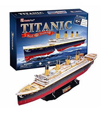 Cubic Fun 3D Titanic Gemisi Puzzle 113 Parça