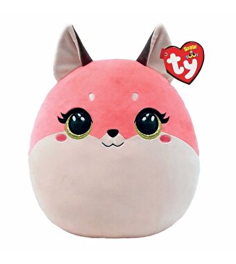 TY Roxıe Pembe Tilki Squishy 35 Cm