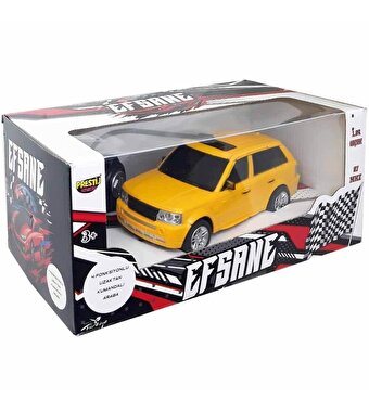 1:24 Ölçekli Full Fonksiyon Sarı Araba