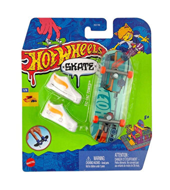 Hot Wheels Skate Parmak Kaykay ve Ayakkabı Paketleri Tic Tac Towed HNG22