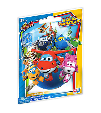 Harika Kanatlar Kartlı Mini Figür Sürpriz Paket