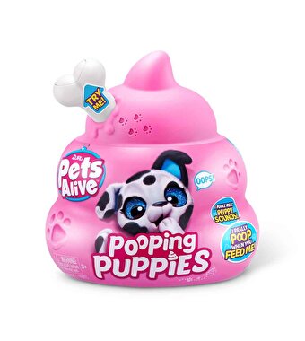 Pets Alive Sürpriz Sesli Köpeğim Beyaz Kemik 9542