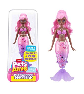 Hareketli Pets Alive Yüzen Denizkızı 9567UQ1 Pembe Saçlı