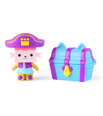 Gabby’s Dollhouse Baby Box Cat & Treasure Box Figür ve Aksesuar Seti