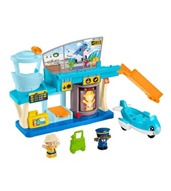 Fisher Price Little People Eğlenceli Havaalanı Oyun Seti HTJ26