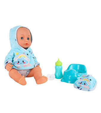 Babydoll My Love Tuvalet Eğitimi Seti 35 Cm Mavi Kıyafetli