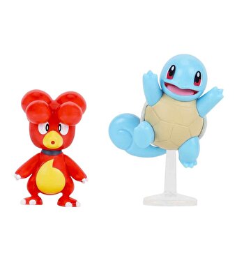 Pokemon Battle Fi̇gürler Magby ve Squirtle
