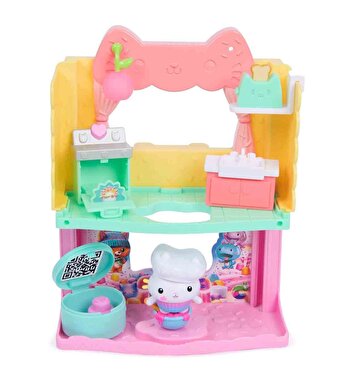 Gabby's Dollhouse Oyun Seti̇ Cakey's Sprinkle Cake-tastic Kitchen