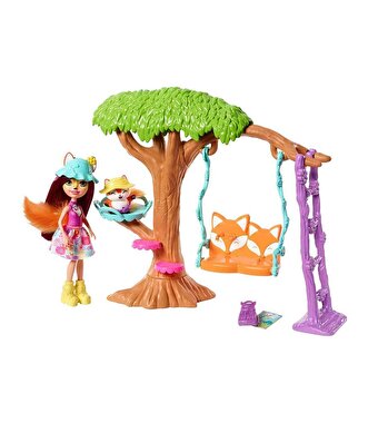 Enchantimals Oda ve Bebek Oyun Setleri Flick Tilkicik ve Tilki Felicity FRH45