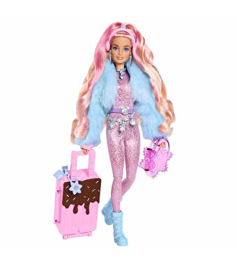 Barbie Extra Seyahat Bebekleri Kar Temalı HPB16