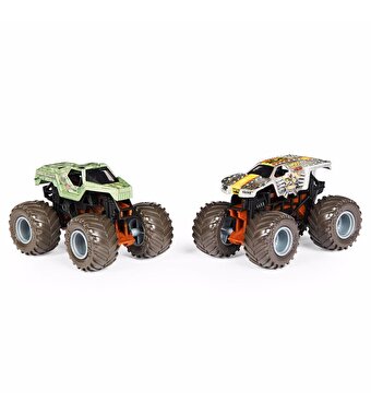 Monster Jam Dirty to Clean 1:64 İkili Araba Seti Soldier Fortune Max-D