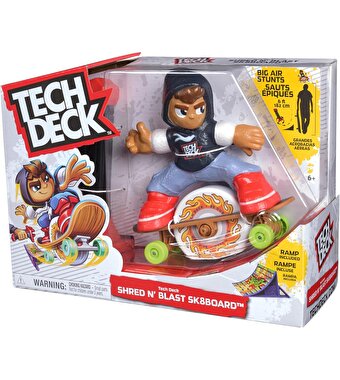 Tech Deck Shred N’ Blast Rampalı Parmak Kaykay Seti