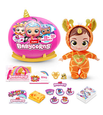 Rainbocorns Sevimli Sürpriz Bebek 92107 Gold Boynuz