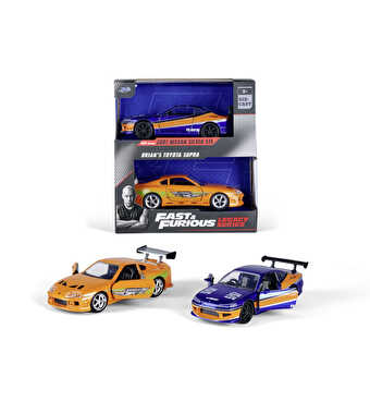 Jada 1:32 Ölçekli Araba Fast & Furious Legacy Series 2'li Paket
