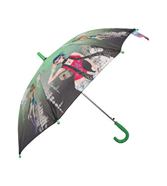 Rubenis Yeşil Saplı Şemsiye