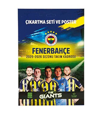 Fenerbahçe The Giants 2025-2026 Sezonu Poster ve Çıkartma Seti