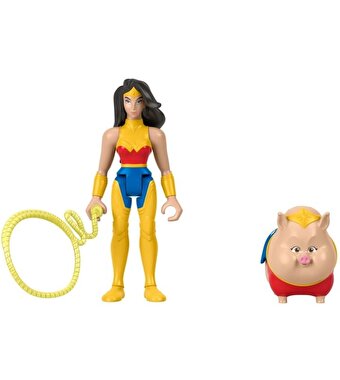 Fisher Price DC League Of Super Pets Wonder Woman ve Pig HGL04