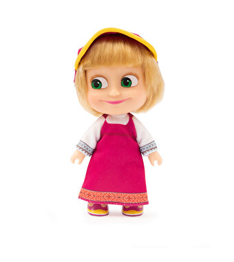 Masha & Koca Ayı S3 Masha 12 Cm Kamp Kıyafetli