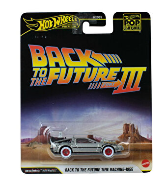 Hot Wheels Pop Culture Premium Arabalar Back To The Future Time Machine 1955 JHW94