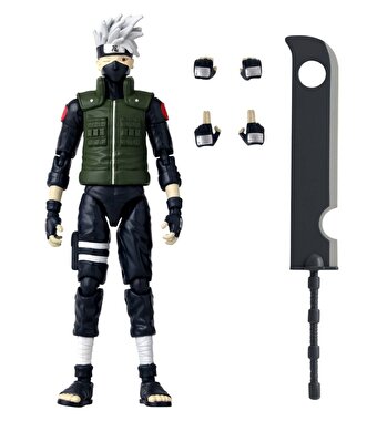 Naruto Anime Hatake Kakashi 4 Büyük Ninja Savaşı Figürü 16 cm