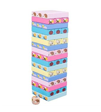 Renkli-Resimli Jenga